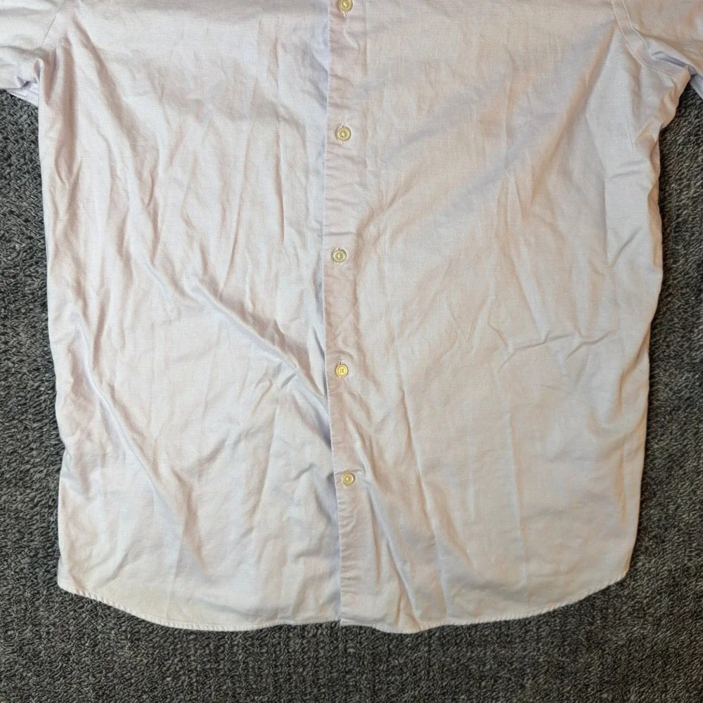 Banana Republic Mens XL Athletic Fit Wrinkle Resistant Dress Shirt‎ Button Down